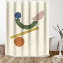 Americanflat 71" X 74" Shower Curtain By Pauline Stanley -Bathroom Accessories Store GUEST 4df73f5a d57f 4f8d aff4 26cb9cf349a8