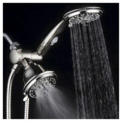 Ultra Luxury Combo Shower System Brushed Nickel - Hotelspa -Bathroom Accessories Store GUEST 52c762c3 4ec1 4632 b5c0 88e4e69d259b