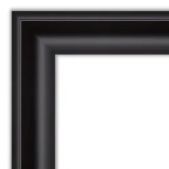 42" X 30" Non-Beveled Grand Bathroom Wall Mirror Black - Amanti Art -Bathroom Accessories Store GUEST 537cae05 9dda 4c7b a1ff 395ef88d6fd3