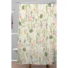 Floral Goodness IV Shower Curtain Green - Deny Designs