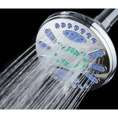Six Setting Elite High Pressure Ultra Luxury Shower Head Chrome - AquaDance 5 Six Setting Elite High Pressure Ultra Luxury Shower Head Chrome - AquaDance - Image 3