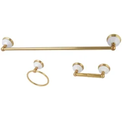 3pc Victorian Towel Bar Bathroom Hardware Set - Kingston Brass -Bathroom Accessories Store GUEST 564ea2f7 2d4e 4677 9a0e 770444f549ba