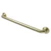 24" Milano Grab Bar Brushed Brass - Kingston Brass -Bathroom Accessories Store GUEST 5cab2eaf 0b45 4f70 b6f9 6488906f3396
