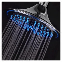 8" LED Color Changing Showerhead Chrome - DreamSpa -Bathroom Accessories Store GUEST 5ccd16a3 4f69 4227 b02b 05d928b36c5d
