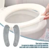 Unique Bargains 2 Pair Toilet Seat Cover Pad Bathroom Warm Toilet Seat Cushion Washable Reusable -Bathroom Accessories Store GUEST 5e65b69a 75f1 4eaa b200 ee87ca4a994c