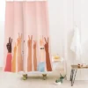 Nadja Peace Heavy Shower Curtain - Deny Designs -Bathroom Accessories Store GUEST 5e9d4932 7736 4d62 9e1d 6c8b998b35da
