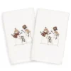 2pk Snow Family Hand Towel Set White - Linum Home Textiles -Bathroom Accessories Store GUEST 5f464a58 0bbe 419f 8c1c 36f09a76e57c