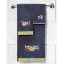 Verano Design Embellished Towel Set - Linum Home Textiles -Bathroom Accessories Store GUEST 5f937436 eeb0 4325 9bf3 9ddcbe264238