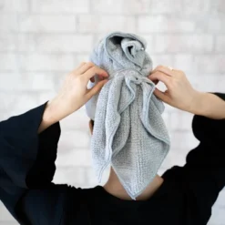 VOLO Beauty Hero Hair Towel - Luna Gray -Bathroom Accessories Store GUEST 5fa462b8 af68 46b1 bc5d 6709d77ab869