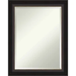 Trio Oil Rubbed Framed Bathroom Vanity Wall Mirror Bronze - Amanti Art -Bathroom Accessories Store GUEST 60cd30d7 4954 4b8e b814 5d161ff33867