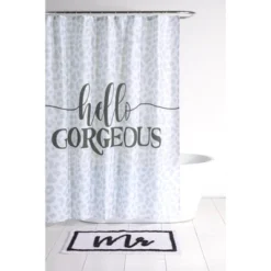 Shiraleah "Mr." White Rectangle Bath Rug -Bathroom Accessories Store GUEST 615a167a 0de1 4258 8b8c a4738533dabb