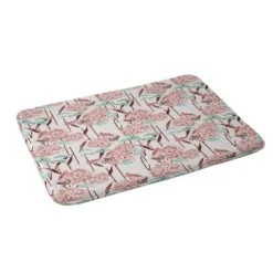 French Linen Memory Foam Bath Mat - Deny Designs