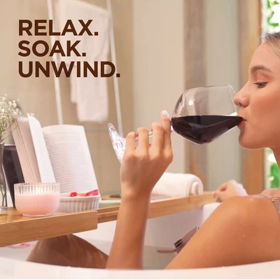 Bambusi Bamboo Bathtub Tray With Extending Sides, Reading Rack, Tablet Holder, Cellphone Tray & Integrated Wine Glass Holder. 3 Bambusi Bamboo Bathtub Tray With Extending Sides, Reading Rack, Tablet Holder, Cellphone Tray & Integrated Wine Glass Holder.