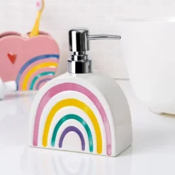 3pc Rainbow Hearts Bathroom Accessories Set - Allure Home Creations 22 3pc Rainbow Hearts Bathroom Accessories Set - Allure Home Creations -Bathroom Accessories Store GUEST 646b858e b3c9 4203 b8e1 e1e983c2f863