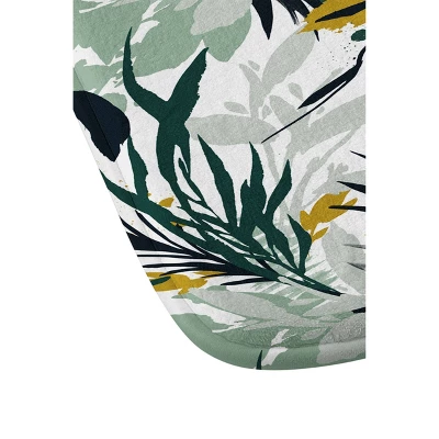 Marta Barragan Camarasa Botanical Brushstrokes Bath Mat - Deny Designs 4 Marta Barragan Camarasa Botanical Brushstrokes Bath Mat - Deny Designs - Image 2