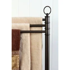 Vintage Freestanding Towel Rack Oil Rubbed Bronze - Kingston Brass -Bathroom Accessories Store GUEST 650734a5 10d5 463f a0c8 b428e6c4cc06