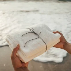 Anact Hemp And Organic Cotton Fast Drying Bath Towel 2pk -Bathroom Accessories Store GUEST 67874458 9ad9 4da2 98b1 83216a3c1a83