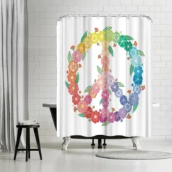Americanflat 71" X 74" Shower Curtains - Available In Variety Of Styles -Bathroom Accessories Store GUEST 68ed0ef1 ba6a 4303 8492 a595ee2a7d28