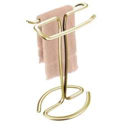 MDesign Fingertip Towel Holder For Bath Vanity Countertop -Bathroom Accessories Store GUEST 70be996b 7c11 4e1a a1a7 61c7e661cef1