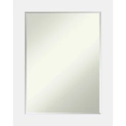 Amanti Art Corvino Petite Bevel Wood Bathroom Wall Mirror -Bathroom Accessories Store GUEST 723acb07 0301 4984 9ea6 1ae35f23c6d5