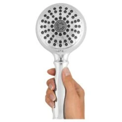 PowerSpray Combination Shower Head 8+1 Dual-mode Chrome - Waterpik -Bathroom Accessories Store GUEST 72a18ef2 dd40 44df bcd7 f716be803b26
