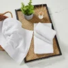 4pc Feather Touch Cotton Hand Towel Set White - Trident Group -Bathroom Accessories Store GUEST 73a378a2 380c 4a0c ba8c 12e0826fb3cf