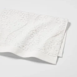 Ogee Towel White - Threshold™ -Bathroom Accessories Store GUEST 73f2bb81 cc3a 4e84 9535 9fb46e58e4b7