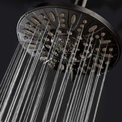 7" Six Setting High Pressure Ultra Luxury Giant Rainfall Shower Head Oil Rubbed Bronze - AquaDance -Bathroom Accessories Store GUEST 74f1b1d2 ed88 4a07 ac30 0799301f5859