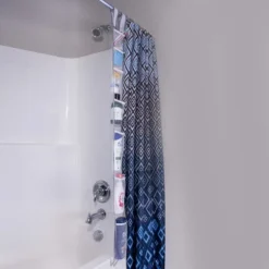 Grand Fusion - Hanging Shower Caddy 2 Pk - Hanging Fabric Shower Caddy Mesh Design Attaches To Shower Rod Via Grommets Or Hook And Loop Straps. Holds Shampoo, Body Wash, Razors, Poufs -Bathroom Accessories Store GUEST 75d67407 9a8a 4a94 9d38 4945bebbafd1