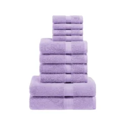 Premium Cotton 800 GSM Heavyweight Plush Luxury 10 Piece Bathroom Towel Set By Blue Nile Mills -Bathroom Accessories Store GUEST 76a09458 66cc 4093 9bcb 13a6b13be583