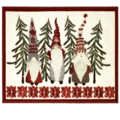 Avanti Christmas Gnomes Rug - 20" X 30"