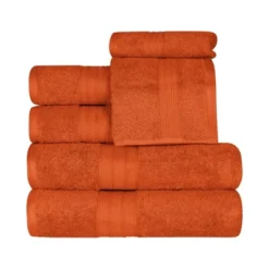Classic Plush Absorbent 6-Piece Towel Set By Blue Nile Mills -Bathroom Accessories Store GUEST 7862e184 b692 40ca b99f 2a43766de7f4