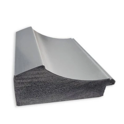 42" X 30" Non-Beveled Peak Polished Nickel Bathroom Wall Mirror - Amanti Art 3 42" X 30" Non-Beveled Peak Polished Nickel Bathroom Wall Mirror - Amanti Art