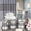 Creative Scents Brushed Nickel Wastebasket -Bathroom Accessories Store GUEST 7d664723 f0c2 45d5 949d 753d9deb90e4