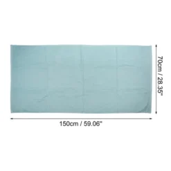 Unique Bargains Bathroom Shower Classic Soft Absorbent Cotton Bath Towel 59.06"x28.35" 1 Pc -Bathroom Accessories Store GUEST 7dd0751f f642 406e b6b9 fd1442850b26