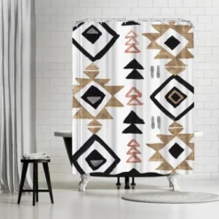 Americanflat 71" X 74" Shower Curtain Style 1 By PI Creative Art - Available In Variety Of Styles -Bathroom Accessories Store GUEST 7e4748a0 5e1d 4dfc 9365 741b5c0351a7