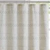 Chase Shower Curtain Off White/Black - Brooklyn Loom -Bathroom Accessories Store GUEST 7ea6c04d 944b 4223 b8e7 c2fefd7b000a