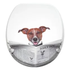 Sanilo Round Molded Wood Toilet Seat With No Slam, Slow, Soft Close Lid, Stainless Steel Hinges, Unique Fun Decorative Design, Vintage Wood Grain 32 Sanilo Round Molded Wood Toilet Seat With No Slam, Slow, Soft Close Lid, Stainless Steel Hinges, Unique Fun Decorative Design, Vintage Wood Grain -Bathroom Accessories Store GUEST 7f87bcb3 3b55 4979 a612 673e1922bd97