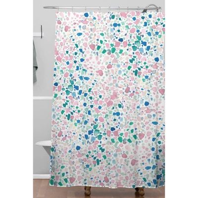 Jacqueline Maldonado Magic Terrazzo Shower Curtain Pink - Deny Designs 3 Jacqueline Maldonado Magic Terrazzo Shower Curtain Pink - Deny Designs
