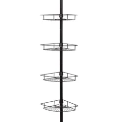4 Deep Shelf Pole Caddy - Zenna Home 9 4 Deep Shelf Pole Caddy - Zenna Home -Bathroom Accessories Store GUEST 7ff4cb3e a453 4010 b988 c4b781c469fa