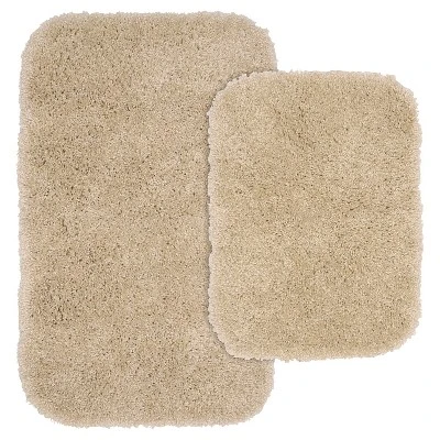 2pc Serendipity Shaggy Washable Nylon Bath Rug Set - Garland 8 2pc Serendipity Shaggy Washable Nylon Bath Rug Set - Garland - Image 6