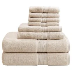 8pc Cotton Bath Towel Set -Bathroom Accessories Store GUEST 807c9d84 6a12 447b 9b33 4eed60a1bc30