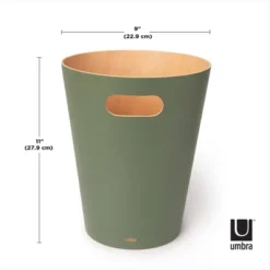 Umbra 2gal Woodrow Indoor Trash Can