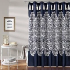 Boho Medallion Shower Curtain - Lush Décor -Bathroom Accessories Store GUEST 845576f2 5e48 4a10 9ad4 48a4bd8361bd