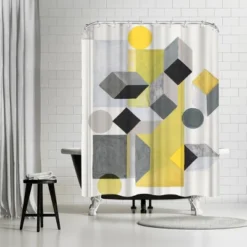 Americanflat 71" X 74" Shower Curtains - Available In Variety Of Styles -Bathroom Accessories Store GUEST 84bb914a 955d 4720 9abf f11ef8050e37