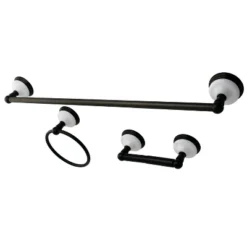 3pc Victorian Towel Bar Bathroom Hardware Set - Kingston Brass -Bathroom Accessories Store GUEST 84cc23e4 5545 4966 8b4e 4ffaeb907bea
