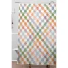 Ninola Design Countryside Gingham Picnic Diagnol Shower Curtain Green - Deny Designs -Bathroom Accessories Store GUEST 8589f045 8bca 4dfe abba e68ea8631e58