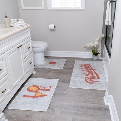 Bathroom Rugs 3 Piece Set - Non-Slip Ultra Thin Bath Rugs For Bathroom Floor 10 Bathroom Rugs 3 Piece Set - Non-Slip Ultra Thin Bath Rugs For Bathroom Floor - Image 8