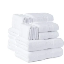 Noble House Ultra Soft 100% Cotton Extra Heavy & Absorbent Hotel & Spa Feel 12pc Bath Towel Set Bathroom 4 Bath Towels 4 Hand Towels 4 Washcloths -Bathroom Accessories Store GUEST 87171a36 948f 4fad b7f1 1cdb03b56838