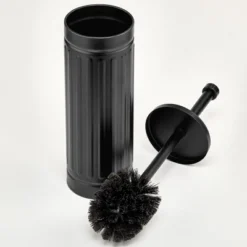 MDesign Metal Compact Toilet Bowl Brush And Wastebasket Combo, Set Of 2, Black 13 MDesign Metal Compact Toilet Bowl Brush And Wastebasket Combo, Set Of 2, Black -Bathroom Accessories Store GUEST 87c7a75c 0e21 444d 99a9 11a324a972ac